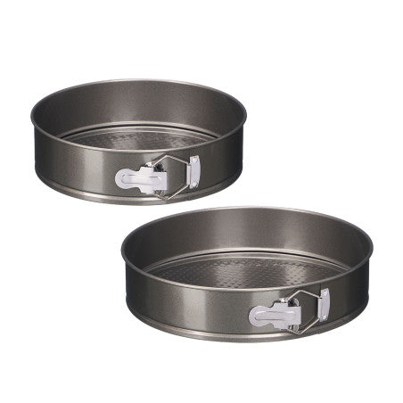 Set 2 Moldes Redondos Acero 24-28cm