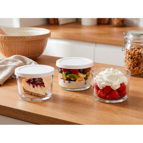 Set 3 Fiambreras Redondas 200ml