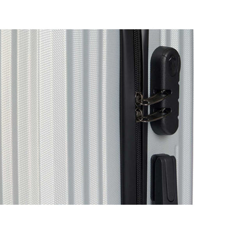Set 3 Maletas Listón ABS Gris Claro marca Fielhogar