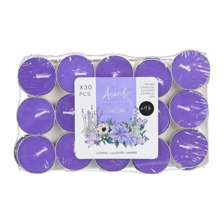 Set 30 Velas Lavanda