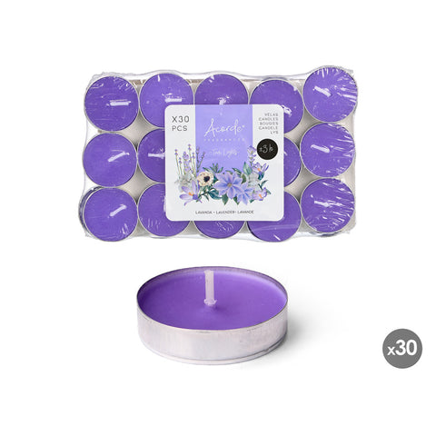 Set 30 Velas Lavanda