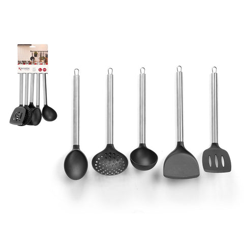 Set 5 Utensilios Cocina Acero