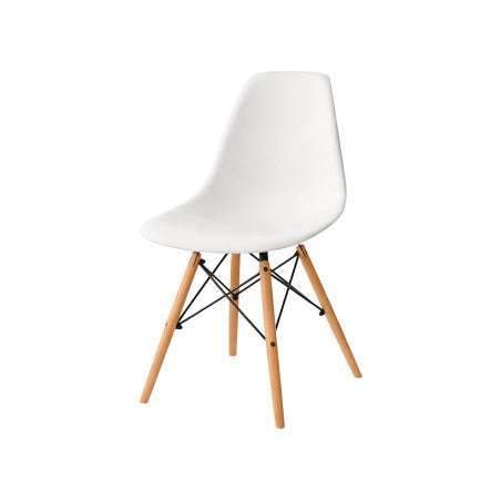 Silla Aspas Diseño Blanca