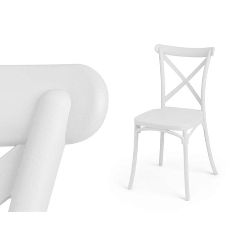 Silla Cruz Blanca