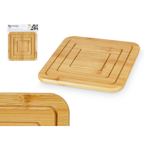 Estora Quadrada Bambú 19cm