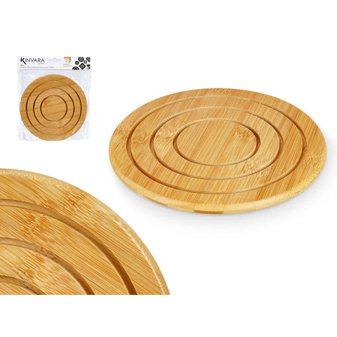Tapete Redondo Bambú 19cm