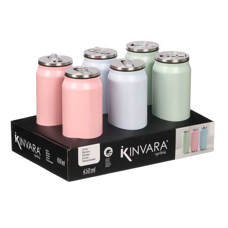 Termo Acero Inoxidable Surt 3 Colores 450ml