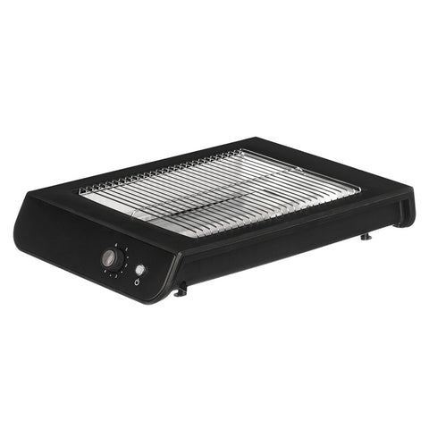 Tostador Plano Negro 600w Rectangular Argón