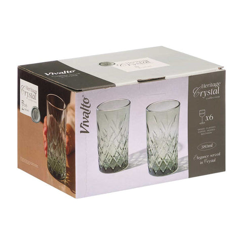 Vaso Troquelado 380ml Verde