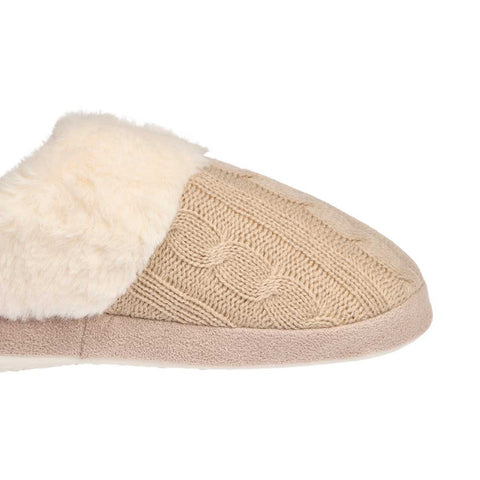 Zapatillas Estar por Casa Mujer Beige