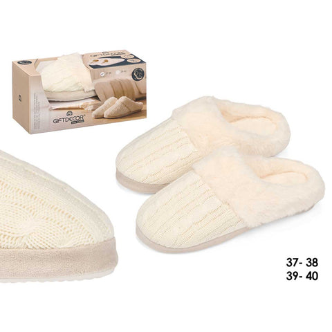 Zapatillas Estar por Casa Mujer Blancas