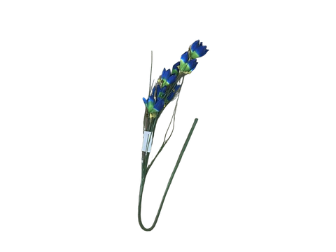 Flor branca 85cm en Blau Taronja o Groc
