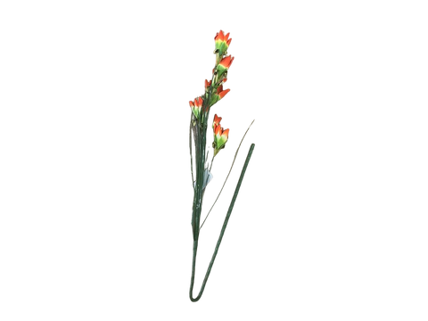 Branche fleurie 85cm en Bleu Orange ou Jaune