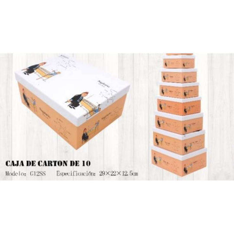 Juego 10 Cajas del Horóscopo Sagitario