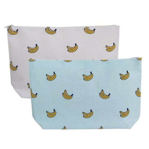 Neceser Bananas color Rosa o Azul