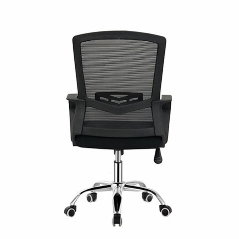 Chaise de bureau noire 54x45x52cm