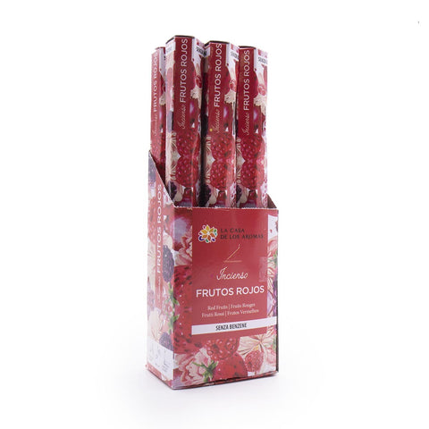 Varillas de Incienso Aroma Frutos Rojos