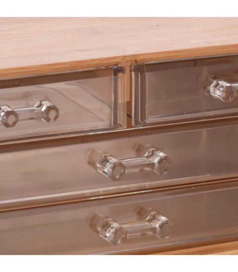Organisateur de maquillage 23,5x15x10cm 4 compartiments