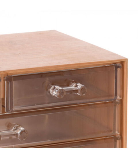 Organisateur de maquillage 23,5x15x10cm 4 compartiments